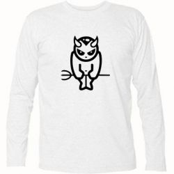 Футболка с длинным рукавом Я всегда злой - PrintSalon
