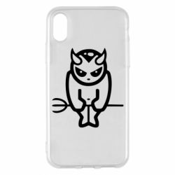 Чехол для iPhone X/Xs Я всегда злой - PrintSalon