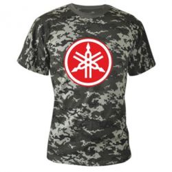 Камуфляжная футболка Yamaha Big Logo - PrintSalon