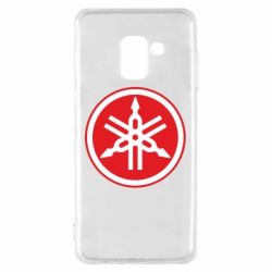 Чехол для Samsung A8 2018 Yamaha Big Logo - PrintSalon