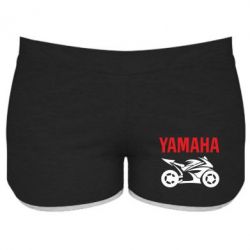 Женские шорты Yamaha Bike - PrintSalon