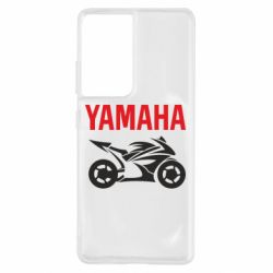 Чехол для Samsung S21 Ultra Yamaha Bike - PrintSalon