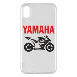 Чехол для iPhone X/Xs Yamaha Bike - PrintSalon