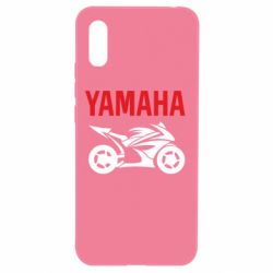 Чехол для Xiaomi Redmi 9a Yamaha Bike