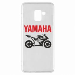Чехол для Samsung A8+ 2018 Yamaha Bike - PrintSalon