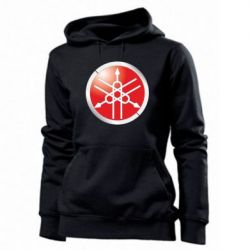 Женское худи Yamaha Logo 3D - PrintSalon