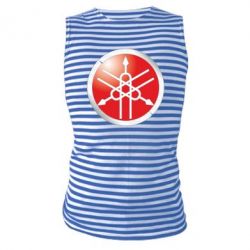 Майка-тельняшка Yamaha Logo 3D - PrintSalon