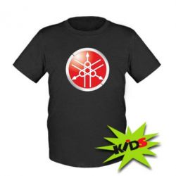 Детская футболка Yamaha Logo 3D - PrintSalon