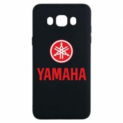Чехол для Samsung J7 2016 Yamaha Logo(R+W) - PrintSalon