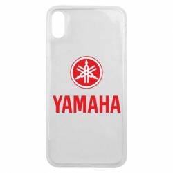 Чехол для iPhone Xs Max Yamaha Logo(R+W) - PrintSalon