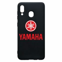 Чехол для Samsung A20 Yamaha Logo(R+W) - PrintSalon