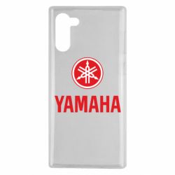 Чехол для Samsung Note 10 Yamaha Logo(R+W) - PrintSalon