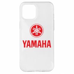 Чехол для iPhone 12 Pro Max Yamaha Logo(R+W) - PrintSalon