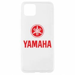 Чехол для Oppo A92s Yamaha Logo(R+W) - PrintSalon
