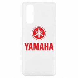 Чехол для Oppo Find X2 Yamaha Logo(R+W) - PrintSalon