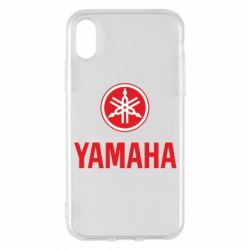 Чехол для iPhone X/Xs Yamaha Logo(R+W) - PrintSalon