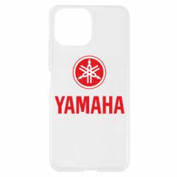 Чехол для Xiaomi Mi11 Lite Yamaha Logo(R+W) - PrintSalon