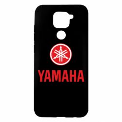 Чехол для Xiaomi Redmi Note 9/Redmi 10X Yamaha Logo(R+W) - PrintSalon