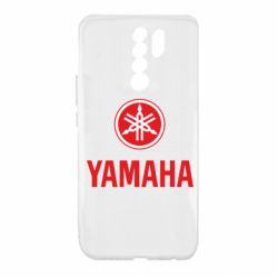 Чехол для Xiaomi Redmi 9 Yamaha Logo(R+W) - PrintSalon