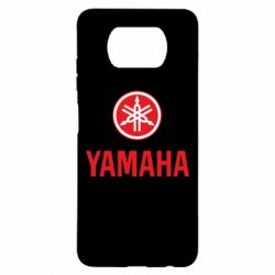 Чехол для Xiaomi Poco X3 Yamaha Logo(R+W) - PrintSalon
