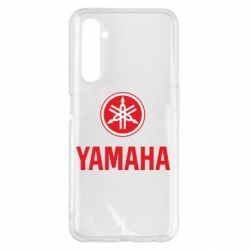 Чехол для Realme 6 Pro Yamaha Logo(R+W) - PrintSalon