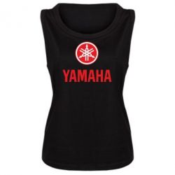 Женская майка Yamaha Logo(R+W) - PrintSalon
