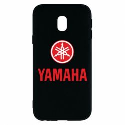 Чехол для Samsung J3 2017 Yamaha Logo(R+W) - PrintSalon