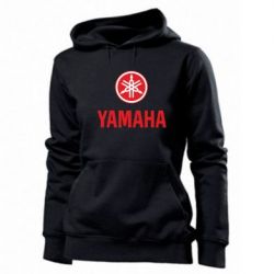 Женское худи Yamaha Logo(R+W) - PrintSalon