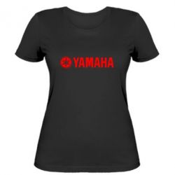 Женская футболка Yamaha Logo - PrintSalon