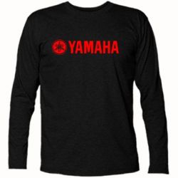 Футболка с длинным рукавом Yamaha Logo - PrintSalon