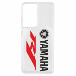 Чехол для Samsung S21 Ultra Yamaha R1 - PrintSalon