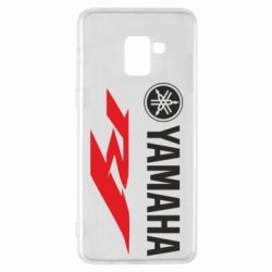 Чехол для Samsung A8+ 2018 Yamaha R1 - PrintSalon