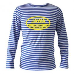 Тельняшка с длинным рукавом Ява - PrintSalon