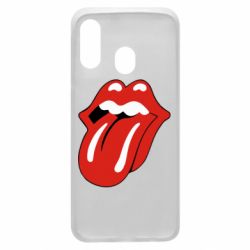 Чохол для Samsung A40 Мова Rolling Stones - PrintSalon