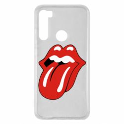 Чохол для Xiaomi Redmi Note 8 Мова Rolling Stones - PrintSalon