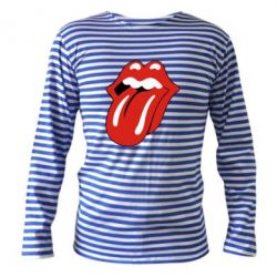 Тільник з довгим рукавом Мова Rolling Stones - PrintSalon