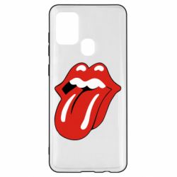 Чохол для Samsung A21s Мова Rolling Stones - PrintSalon