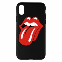 Чохол для iPhone X/Xs Мова Rolling Stones - PrintSalon