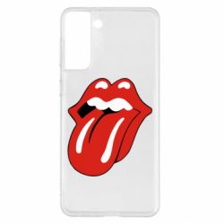Чохол для Samsung S21+ Мова Rolling Stones - PrintSalon