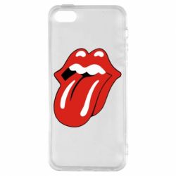 Чохол для iphone 5/5S/SE Мова Rolling Stones - PrintSalon