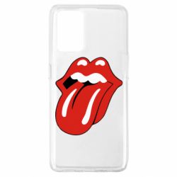Чохол для Oppo A74 4G Мова Rolling Stones - PrintSalon