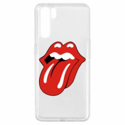Чохол для Oppo A91 / Reno3Мова Rolling Stones - PrintSalon