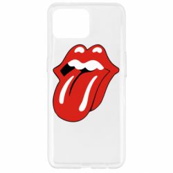 Чохол для Oppo Reno 4 Lite Мова Rolling Stones - PrintSalon