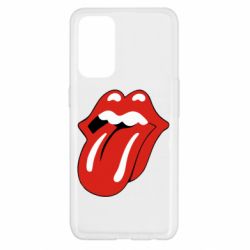 Чохол для Oppo Reno 5 4G Мова Rolling Stones - PrintSalon