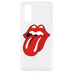 Чохол для Oppo Find X2Мова Rolling Stones - PrintSalon