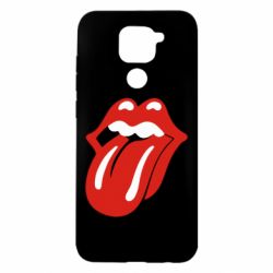 Чохол для Xiaomi Redmi Note 9 / Redmi 10X Мова Rolling Stones - PrintSalon