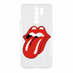 Чохол для Xiaomi Redmi 9 Мова Rolling Stones - PrintSalon