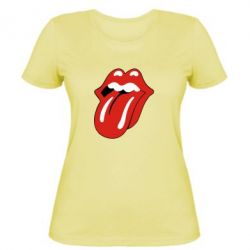 Жіноча футболка Мова Rolling Stones - PrintSalon