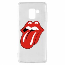 Чохол для Samsung A8 2018 Мова Rolling Stones - PrintSalon