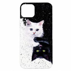Чохол для iPhone 14 Plus Yin and Yang cats